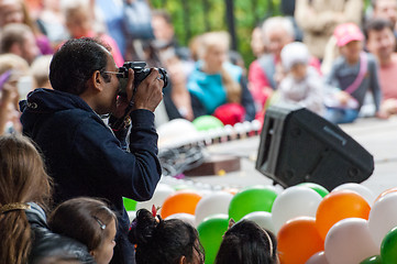 Image showing Indian photographer