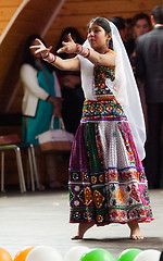 Image showing Indian girl dance