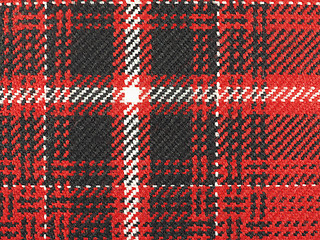 Image showing Tartan fabric background