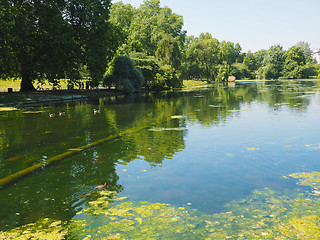 Image showing St James Park in London