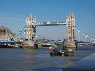 Image showing Tower Bridge in London