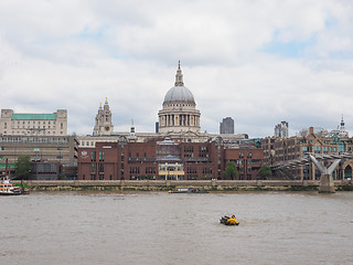 Image showing River Thames in London