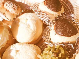 Image showing Retro looking Pastry picture