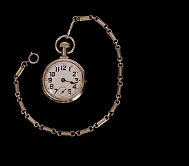 Image showing Old Broken Pocketwatch