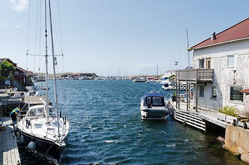 Image showing Harbour at swedish westcoast