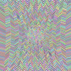 Image showing Abstract Zig Zag Pattern