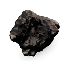 Image showing Tektite Meteorite close-up