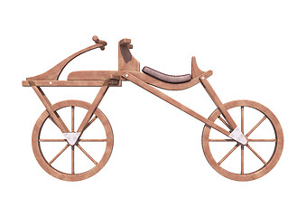 Image showing Old Fashioned Bicycle