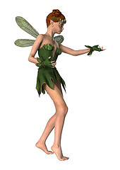 Image showing Fantasy Spring Fairy