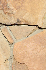 Image showing Background of old stone wall texture