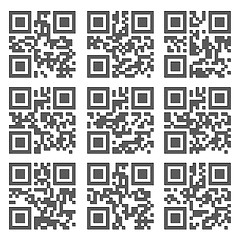 Image showing Sample  QR Code Ready to Scan with Smart Phone