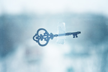 Image showing vintage key