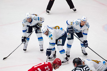 Image showing M. Lundin (39), B. Bochenski (27) and T. Zhailauov