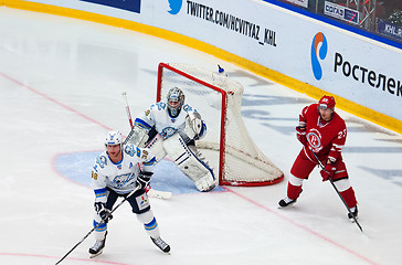 Image showing A. Ivanov (28), K. Dullman (38) and D. Shitikov (23)