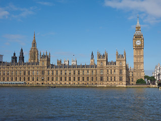 Image showing Houses of Parliament in London