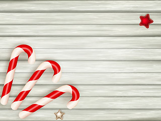 Image showing Xmas candy cane. EPS 10