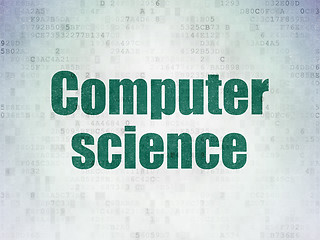 Image showing Science concept: Computer Science on Digital Paper background