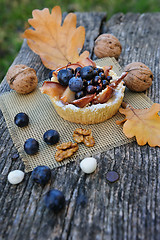 Image showing Romantic autumn still life