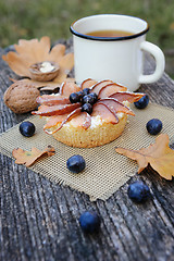 Image showing Romantic autumn still life