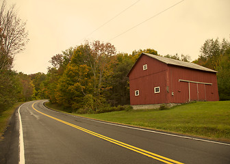 Image showing Red Barn, Vermont