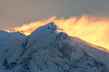 Image showing Morning Hours on Mont Blanc