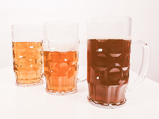 Image showing Retro looking German beer