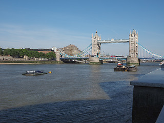 Image showing Tower Bridge in London