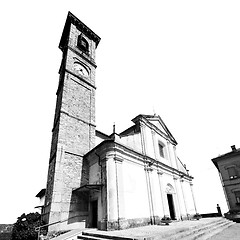 Image showing monument old architecture in italy europe milan religion       a