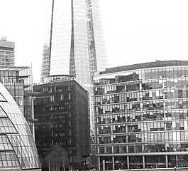 Image showing new     building in london skyscraper      financial district an