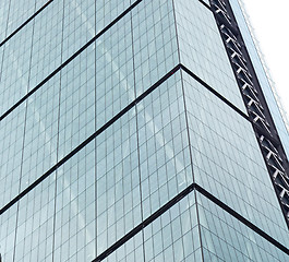 Image showing new building in london skyscraper financial district and window