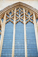 Image showing door southwark  cathedral in london england old  construction an