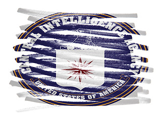 Image showing Flag illustration - CIA