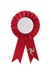 Image showing Award ribbon isolated on a white background