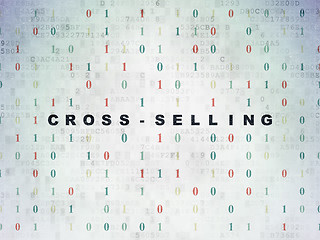 Image showing Business concept: Cross-Selling on Digital Paper background