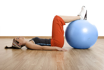 Image showing Ball exercises