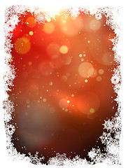 Image showing Abstract christmas background. EPS 10