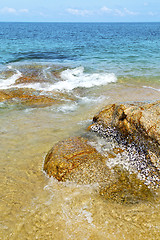 Image showing      rocks in thailand  and south china kho samui  