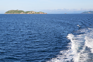 Image showing   asia  myanmar  lomprayah  bay isle   thailand and south china 