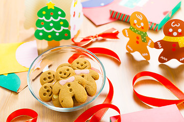 Image showing Gingerbread cookie for christmas