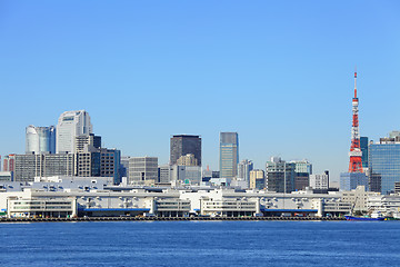 Image showing Tokyo bay in Japan
