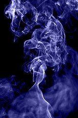 Image showing Purple smoke