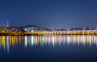 Image showing Seoul urban city