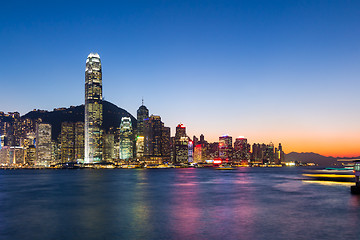 Image showing Hong Kong Skyline