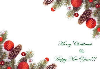 Image showing Christmas Greeting Card