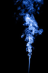 Image showing Blue smoke