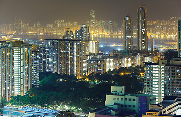 Image showing Hong Kong night