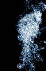 Image showing Grey smoke