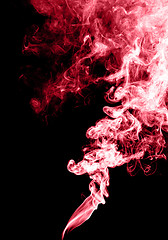 Image showing Red smoke