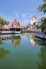 Image showing Smiling Buddha on Koh Samui, Thailand