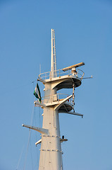 Image showing navigation, communication and safety equipment on ship